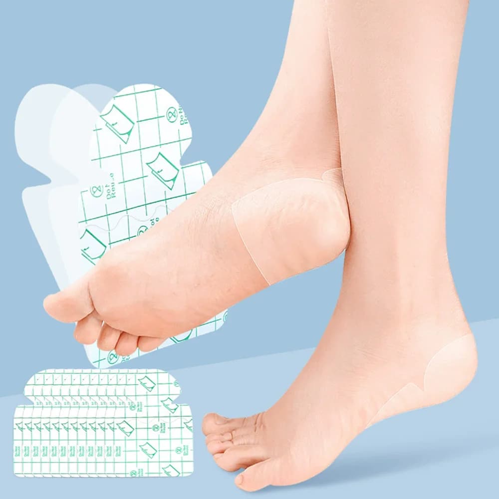 VARELIA Talones — Parches de gel ultrafinos y transparentes