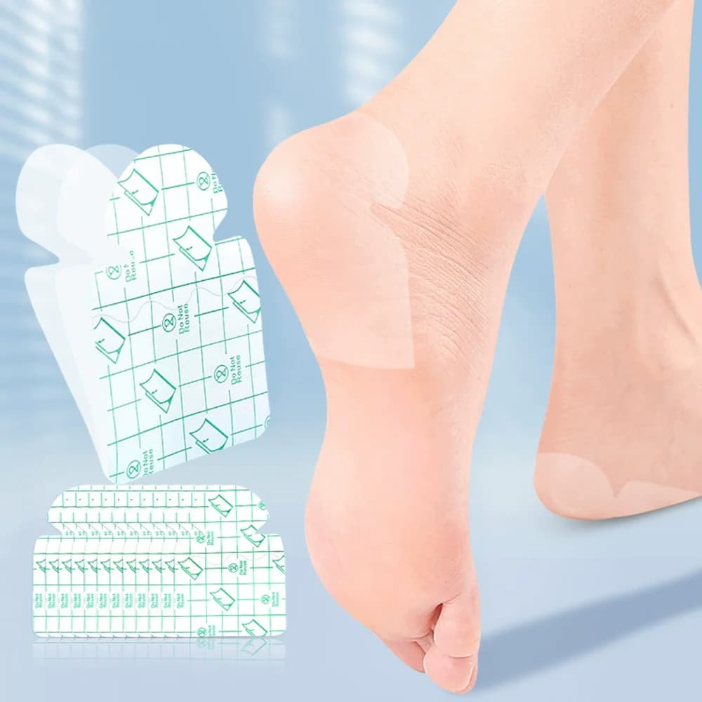 VARELIA Talones — Parches de gel ultrafinos y transparentes