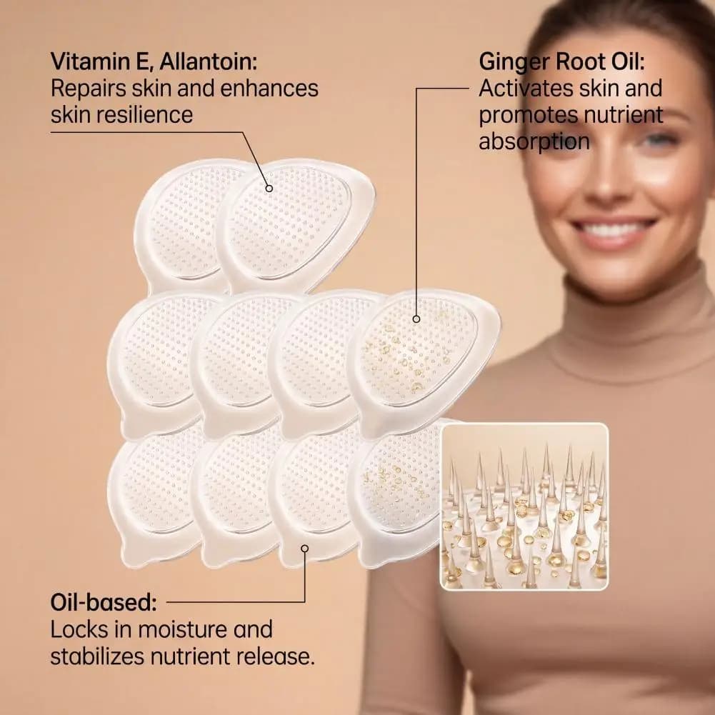 VARELIA Busto Microagujas — Parches con tocoferol y jengibre