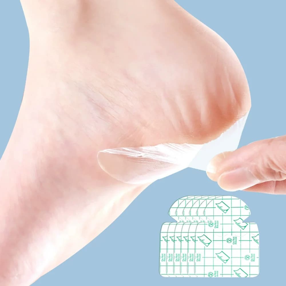 VARELIA Talones — Parches de gel ultrafinos y transparentes
