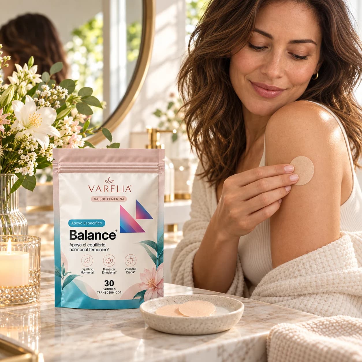 VARELIA Balance — Parches de bienestar femenino